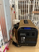 ペットのクーラーの電源